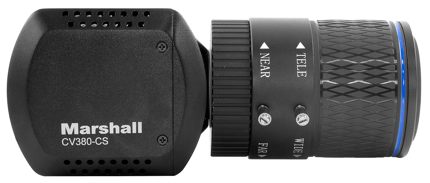 Marshall Electronics CV380-CS 4K 8.5MP 6G-SDI & HDMI CS/C-Mount Compact Camera