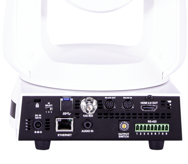 Marshall Electronics CV730 UHD 4K60 IP PTZ Camera with 30x Optical Zoom (Black)